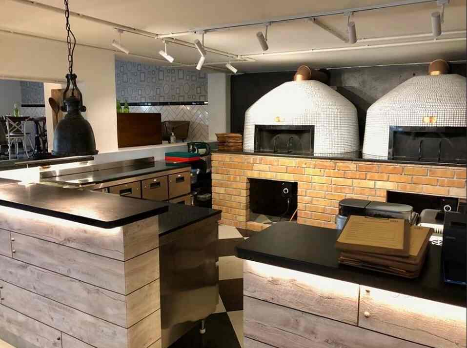 The pizza bakery ovens